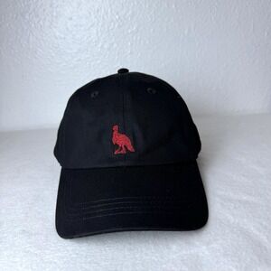 Wild Turkey‎ Bourbon Whiskey Hat Strapback Cap Black Red Logo Cotton Adjustable